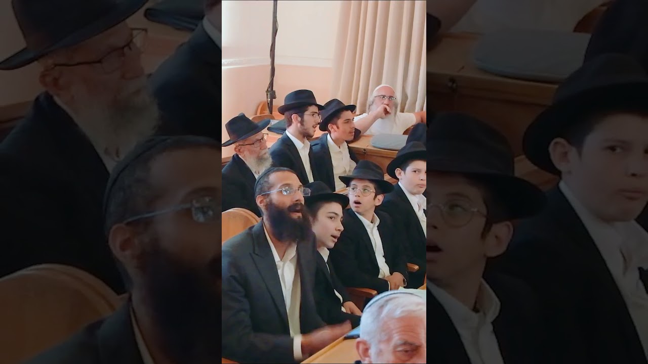 רגעים מרוממים מסדר ניגונים בקהילת חב״ד ראשון לציון  #ניגוני_חבד  #געגועים