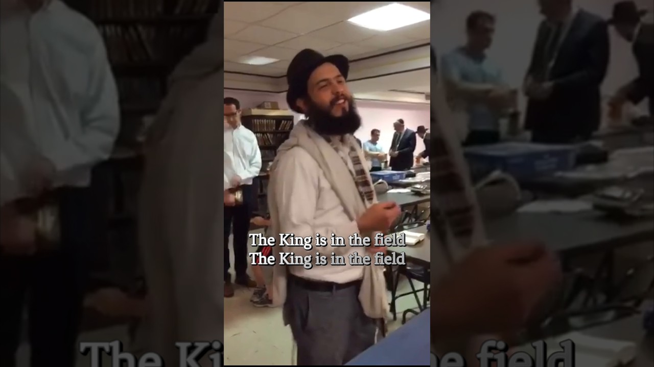 The King is in the Field! #ChodeshTov #RoshChodesh #Elul #AlterRebbe #Chabad