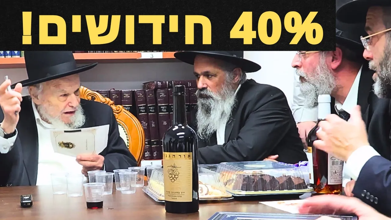 "בסוף רוצים את החידוש!" | הנוסחה של מנהיג הדור הגרמ"ה הירש: כמה אחוזים לתת לכל חבורה?