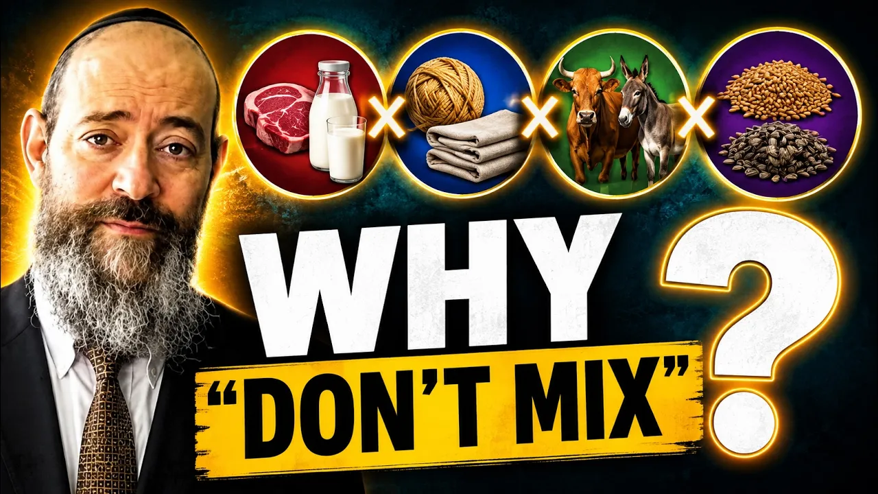 The Hidden Message Behind Torah’s Forbidden Mixtures - Parshat Ki Teitzei - Rabbi Dovid Kaplan