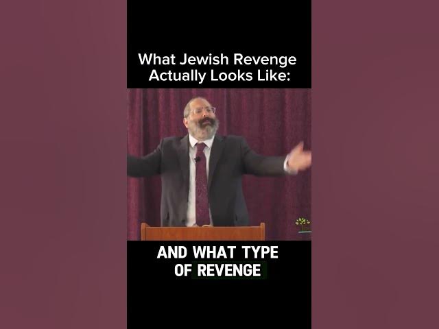 What Jewish Revenge Actually Looks Like