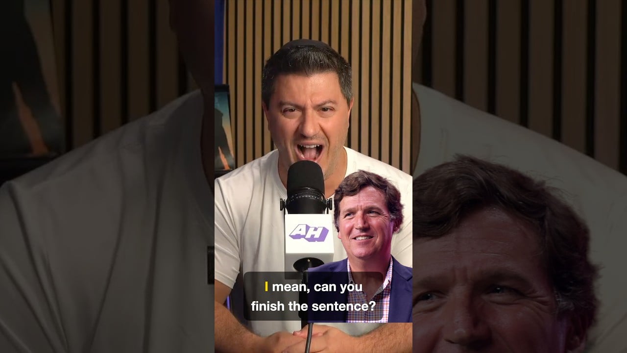 Norman Finkelstein & Tucker Carlson #shorts #comedy #normanfinkelstein #tuckercarlson