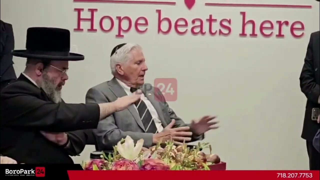 Republican candidate for Governor Bruce Blakeman visited Boro Park