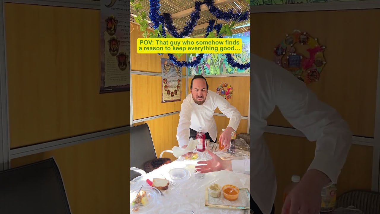 למעשה איז אלעס געבליבן אויפן טיש 🤣