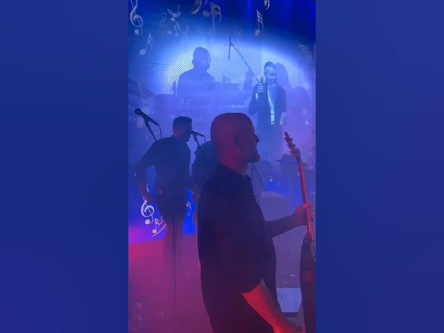 Avraham Fried and Natan Goshen singing at a Gimmel Tamuz Farbrengen in Israel