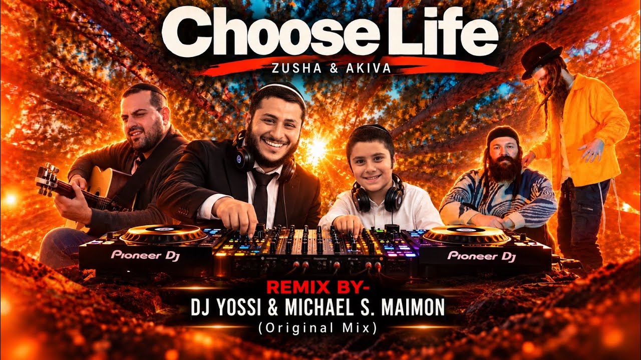 Choose Life | ZUSHA & Akiva | REMIX BY- DJ Yossi & Michael S. Maimon (Original Mix)