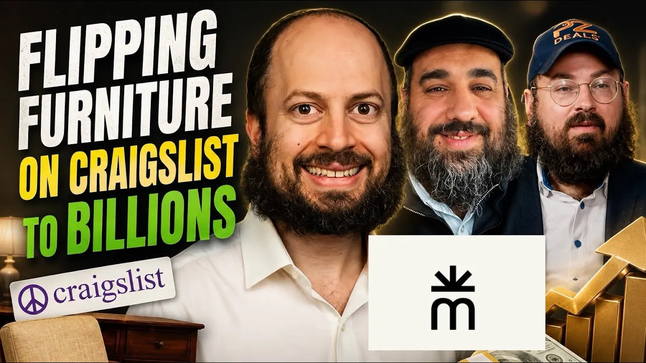 Flipping furniture on Craigslist to Billions - Tuvya Greisman; modway CEO