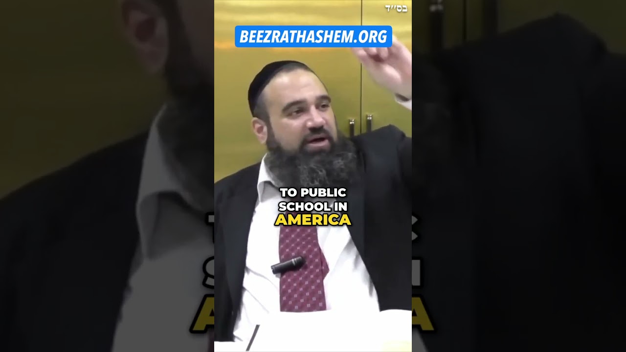 WARNING To Jewish Parents