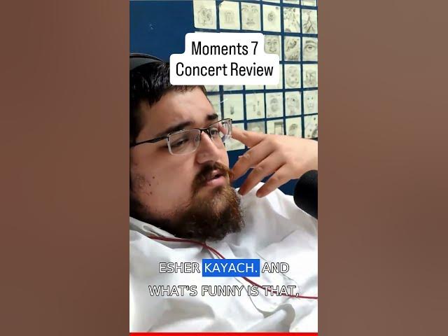 Moments 7 Concert REVIEW #jewishmusic #live #stream #orchestra #bad #musicreaction #lipsync #fraud