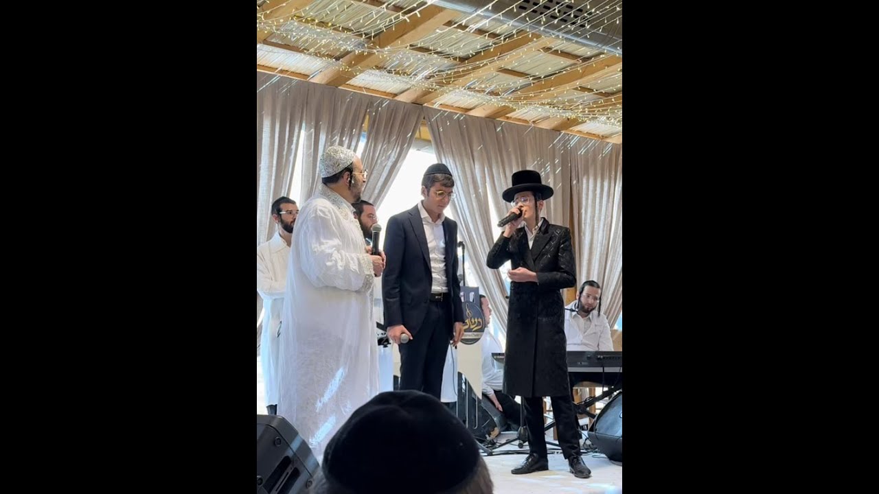 Bentzi  Kletzkin & Yigal Singing On Hoshana Rabbah