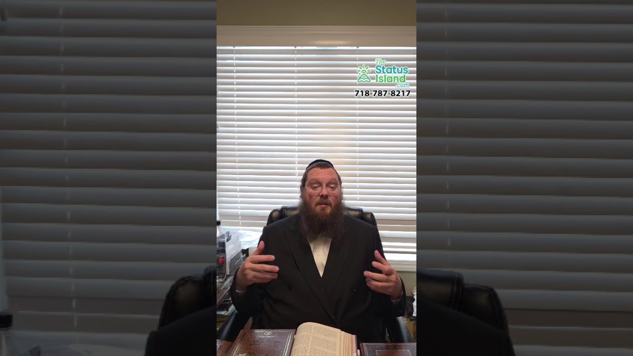Weekly Segment with R' Yossi Sigal - Status Island