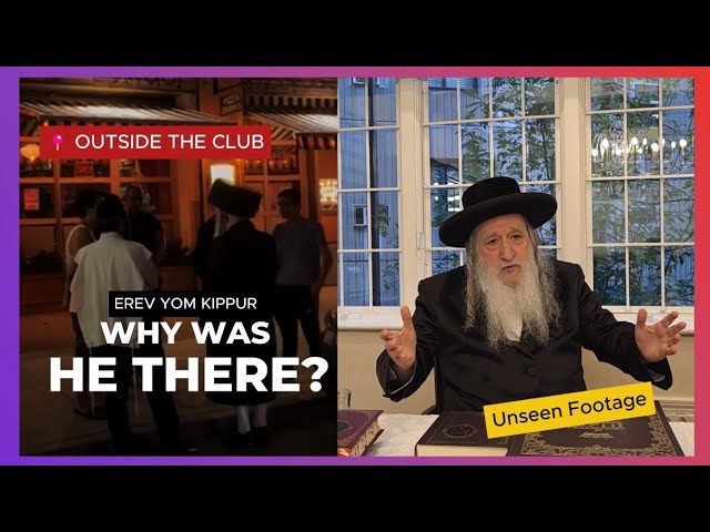 Limenev Rabbi Speaks Out After Viral Erev Yom Kippur Club Videos