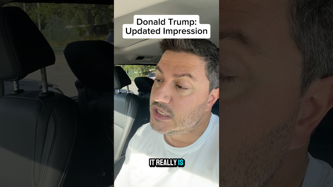 Trumps updated Impression #shorts #comedy #impression #donaldtrump