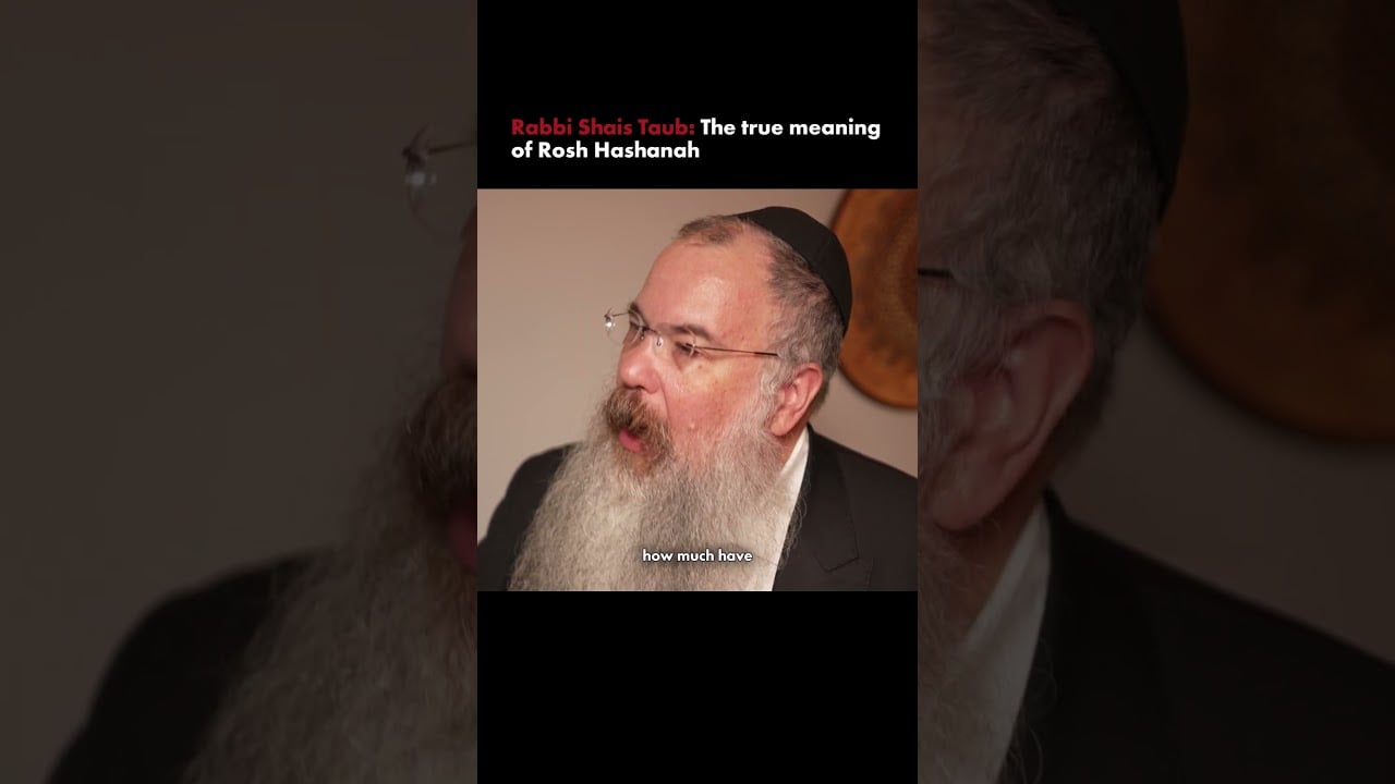 What Rosh Hashanah is actually about #roshhashanah #jewishwisdom