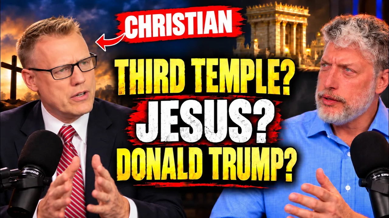 Christian Presses Rabbi Singer on Third Temple! Jesus, Paul & Donald Trump?