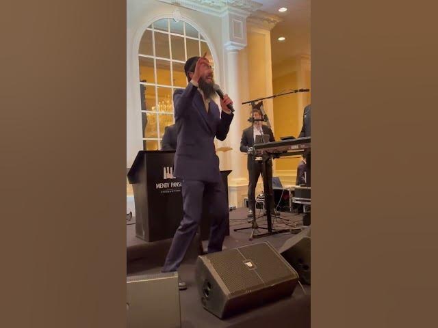 Eli Marcus with Mendy Panski Band First dance #music #band #jewish #reel #drum #singer