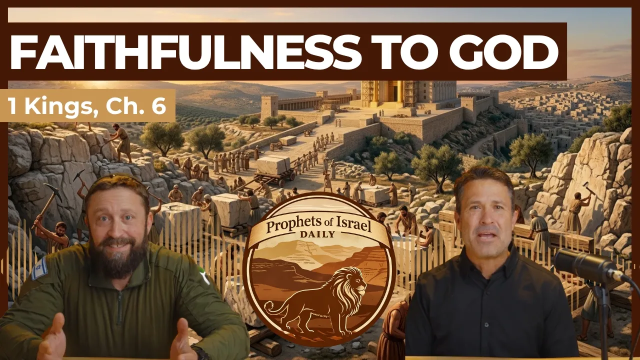 1 Kings, Chapter 6 - Faithfullness to God | Prophets of Israel Daily