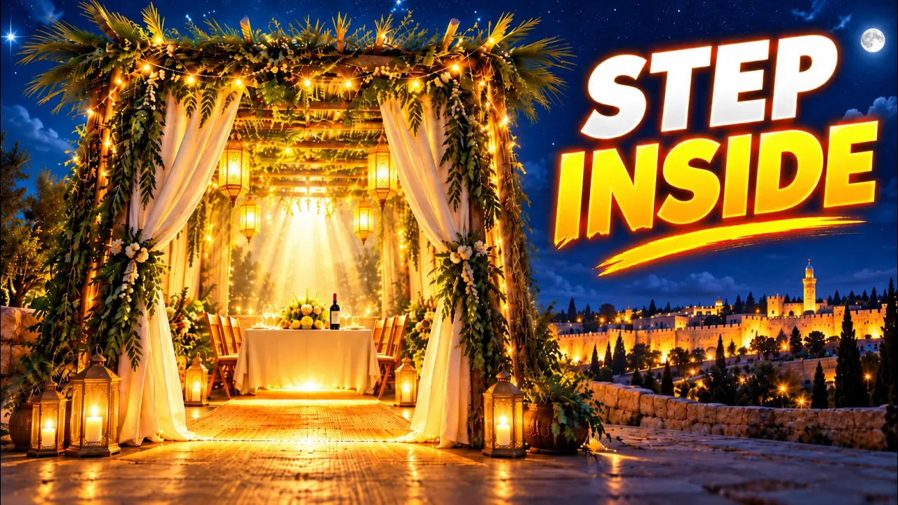 Sukkot’s Secret: A Mitzvah You Can Step Inside - Rabbi Dr Yitzchak Greenblatt