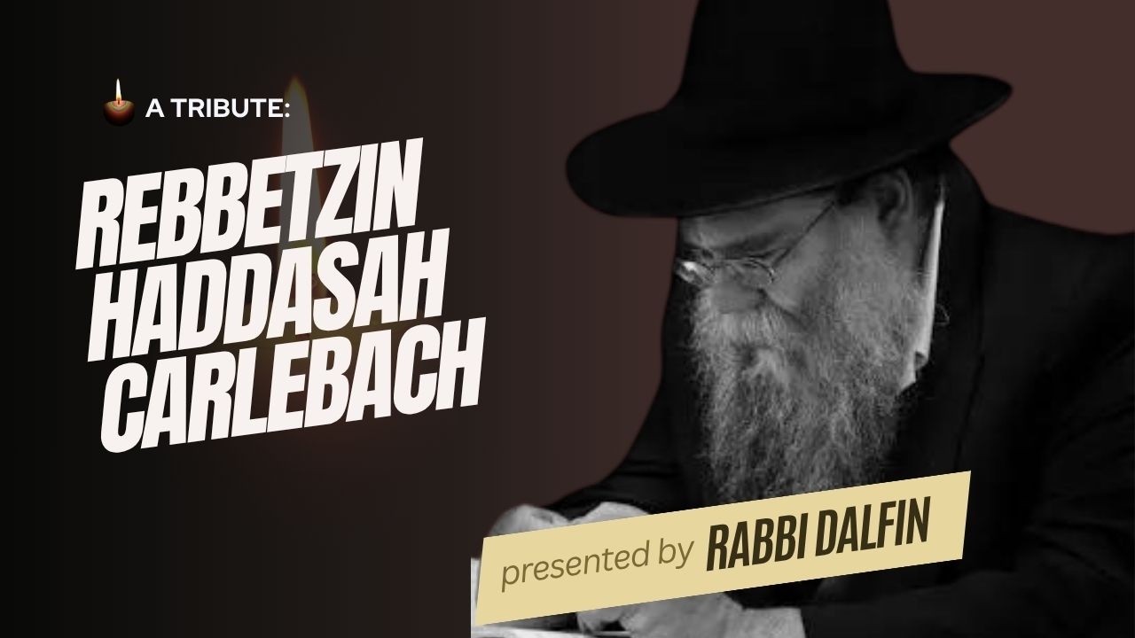 Tribute Haddasa Carlebach Chabad Rabbi Zalman Schneerson Carlebach Shul