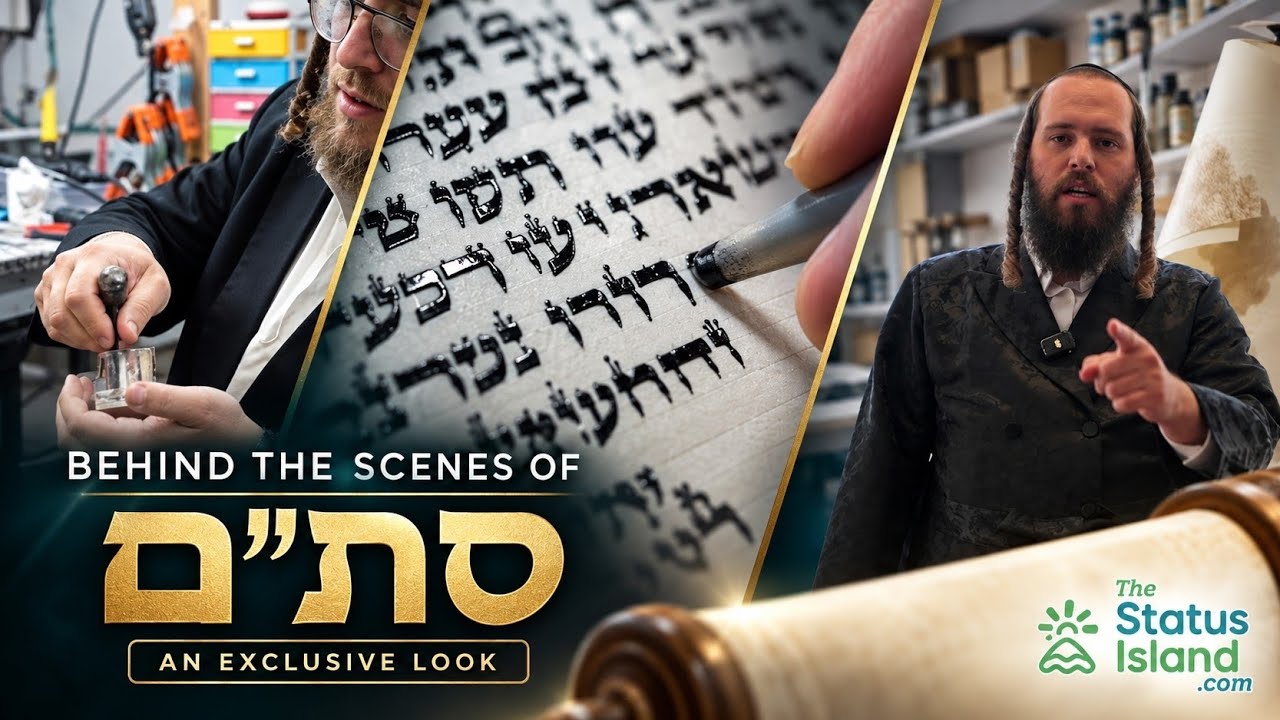 Behind the Scenes of Sta"m, Mechikah, Klaf, Computer check, & Batim w/ Shragy Klein! 929-530-5744