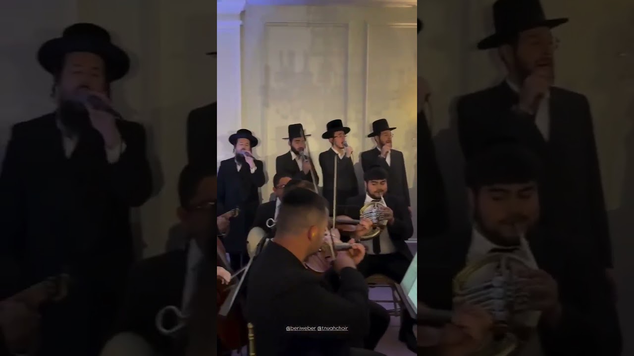 Freilach 🎹 Beri Weber 🎤 Tnuah Choir #chuppah