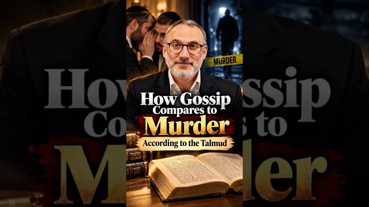 How Gossip Compares to Murder According to the Talmud - Rabbi Menachem Salasnik