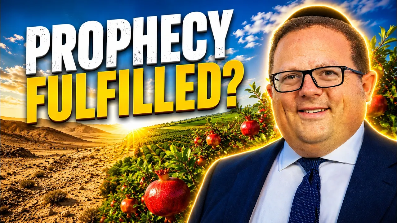 Did This Ancient Prophecy Come True in Israel? - Rabbi Uri Pilichowski
