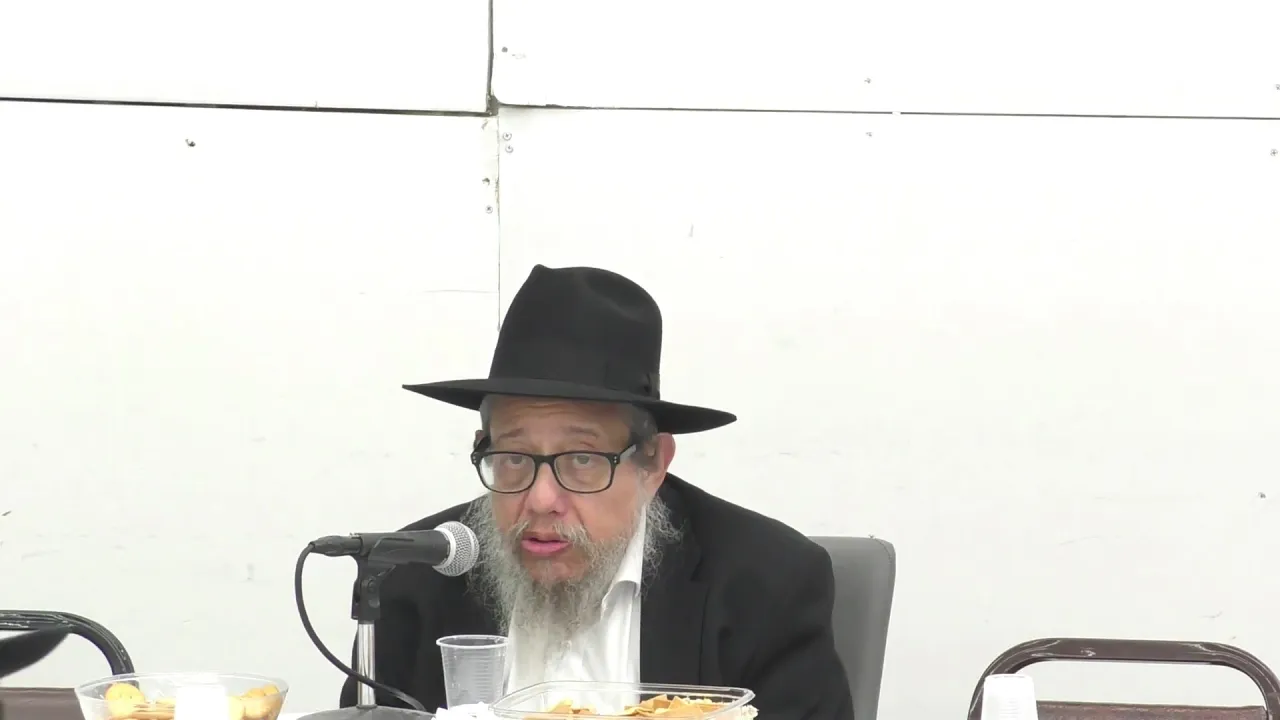 התוועדות ו' תשרי , הרב שלום חאריטאנאוו שנת תשפ"ז