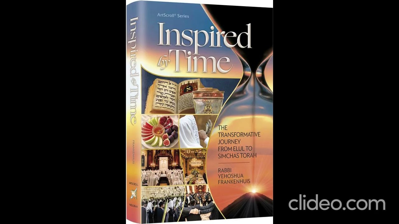 Rabbi Yehoshua Frankenhuis's latest ArtScroll release, "Inspired by Time," featured on JM in the AM