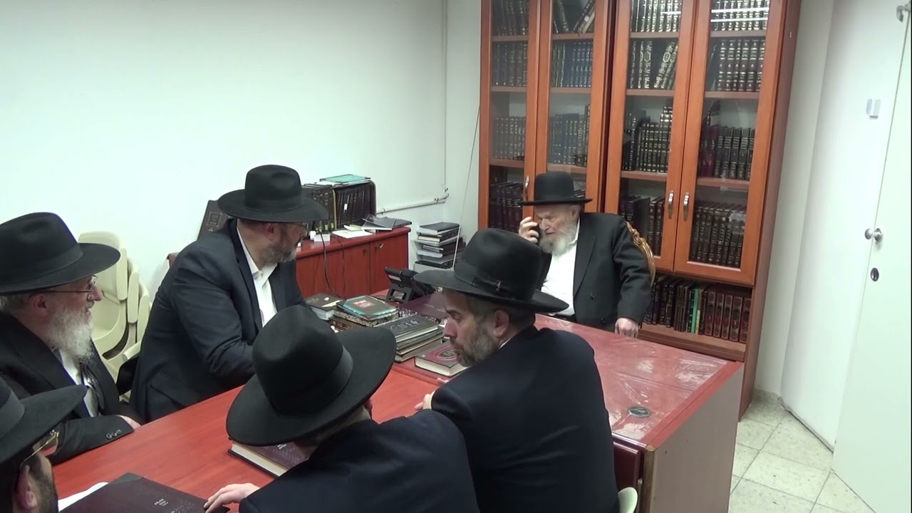 בני ישיבות יסגרו את הגמרות כדי לעבוד בבחירות? ראשי דגל התורה במעון רשכבה"ג מרן הרב משה הלל הירש