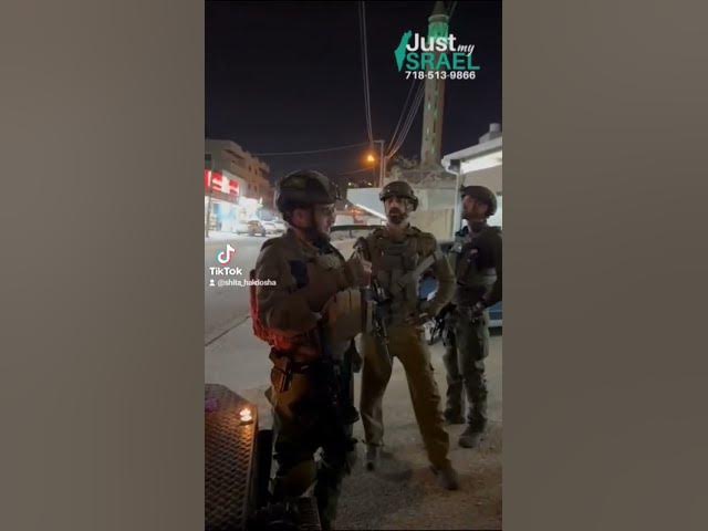 Good Voch! Havdalah deep in Gaza
