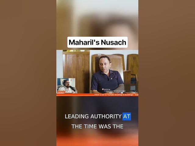 How Maharil Made His Nusach? #prayer #podcast #live @Mendyportnoymusic @ThankYouHashem