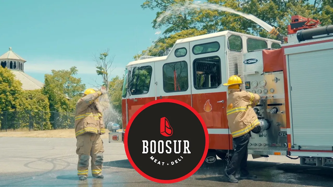 Boosur on fire!