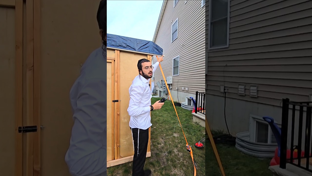DIY: Building My Sukkah Schlock in Under 20 Minutes for Less Than $70!