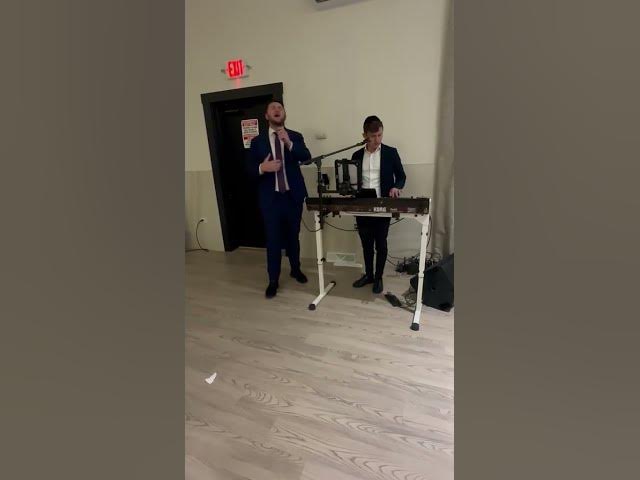 Binyomin Rubin with Dovy Warman