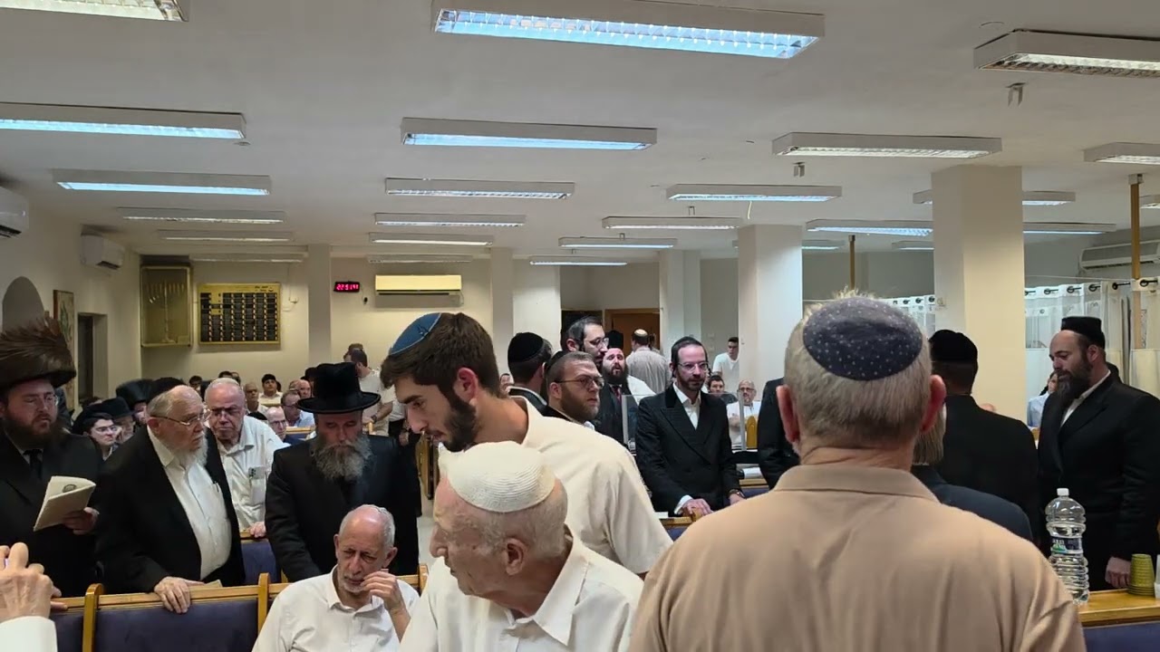 החזן מוטי בויאר בתפילת סליחות ראשונות תשפ"ו ● Cantor Moti Boyer slichot 2026