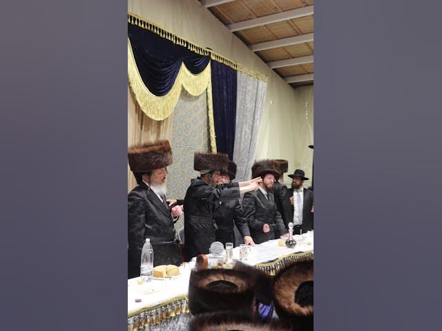 כ''ק מרן האדמו''ר שליט''א בריקוד 'סוער 'אחד יחיד