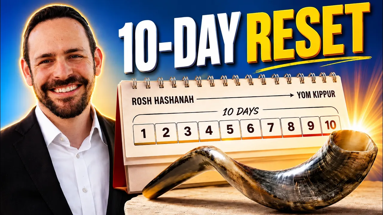 Teshuva 101: The 10-Day Reset - Rabbi Eitiel Goldwicht
