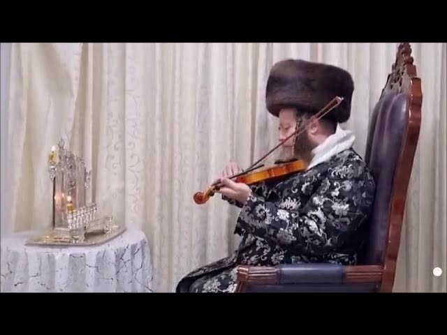 Heiligeh Minhag to play violin on Chanukah miraculously turns into OD YOTER TOV!