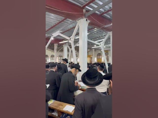 Selichot Erev Rosh Hashanah in Uman Main Kloiz 2026