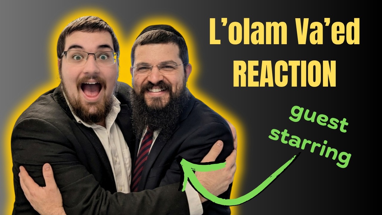 L’olam Va’ed REACTION ft. Benny Friedman