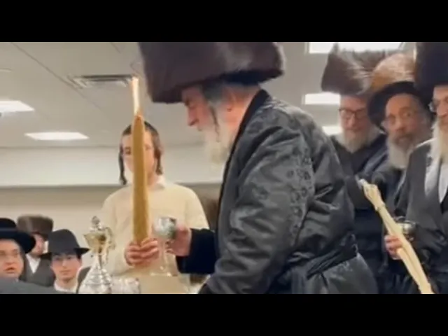 The Viznitz Rebbe spent Shabbos in the Malon Resort with his Chassidim