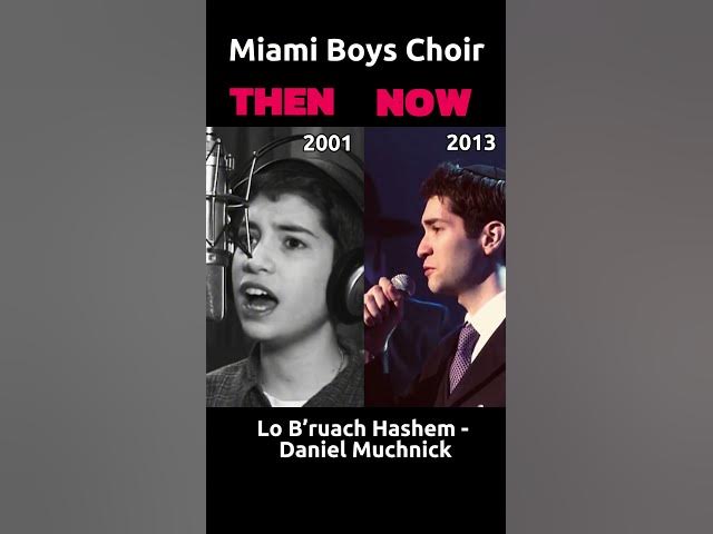 Daniel Muchnick Lo B'ruach Hashem - 12 years apart! #mbc