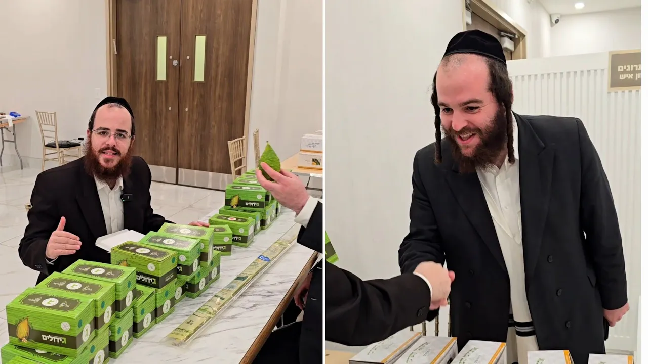 Let’s walk through the process of buying Dalet Minim with Yiddy Balitzusky at Shvilei Dovid Shul