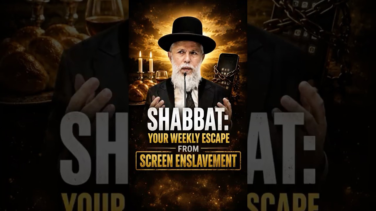 Shabbat: Your Weekly Escape from Screen Enslavement - Rabbi Zamir Cohen