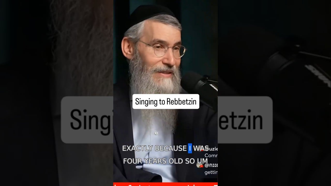 Avraham Fried Singing to the Rebbetzin #jewishmusic #podcast @Avraham_Fried @AmongChassidim