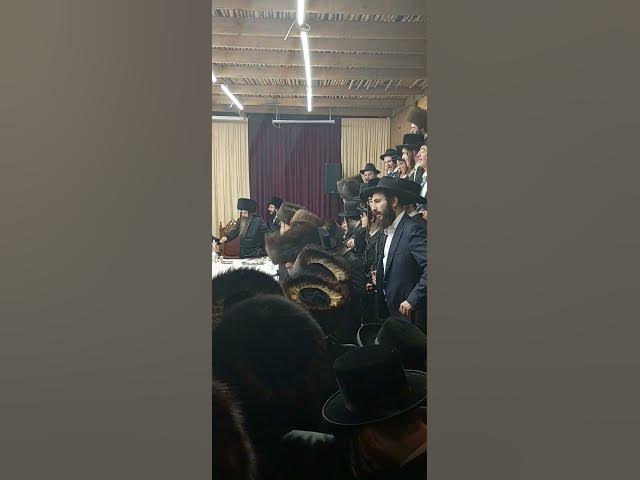 Simchas Beis Hashoeva with amshenov USA Rebbe