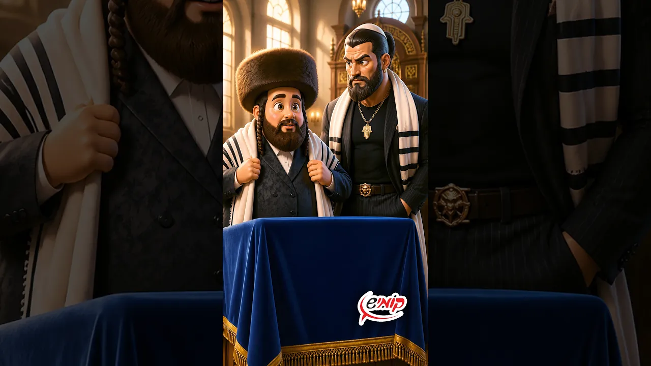 🕵️‍♂️להתפלל עם העבריינים - גירסת המי שברך... #קומיש_היימיש