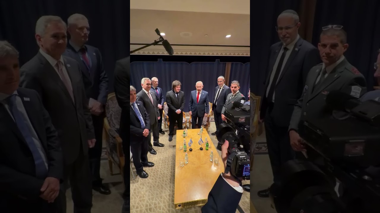 Netanyahu met with Argentinian President Javier Milei on the sidelines of the UN General Assembly.