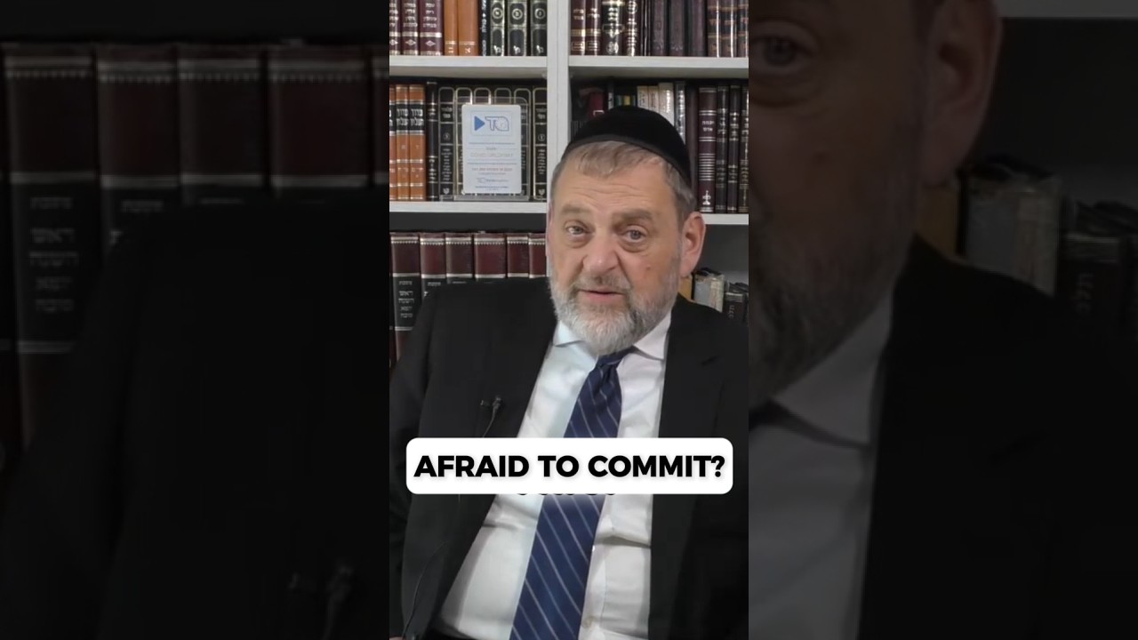 Afraid to Commit? The Dating Trap | Rabbi Dovid Orlofsky